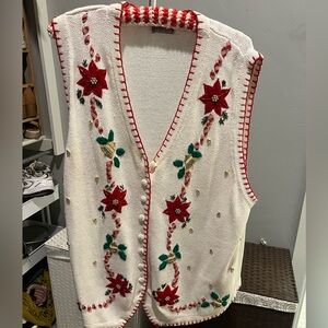 Oversized Christmas Vest